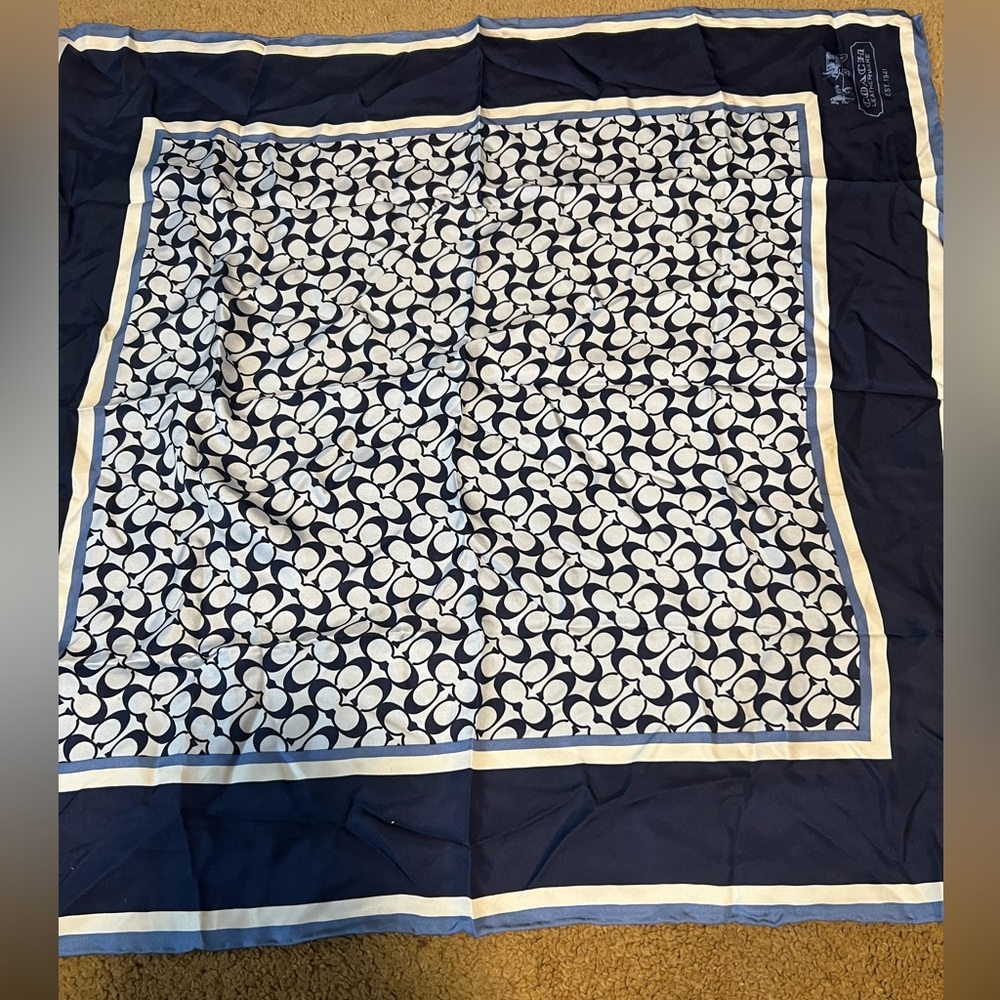 Coach scarf